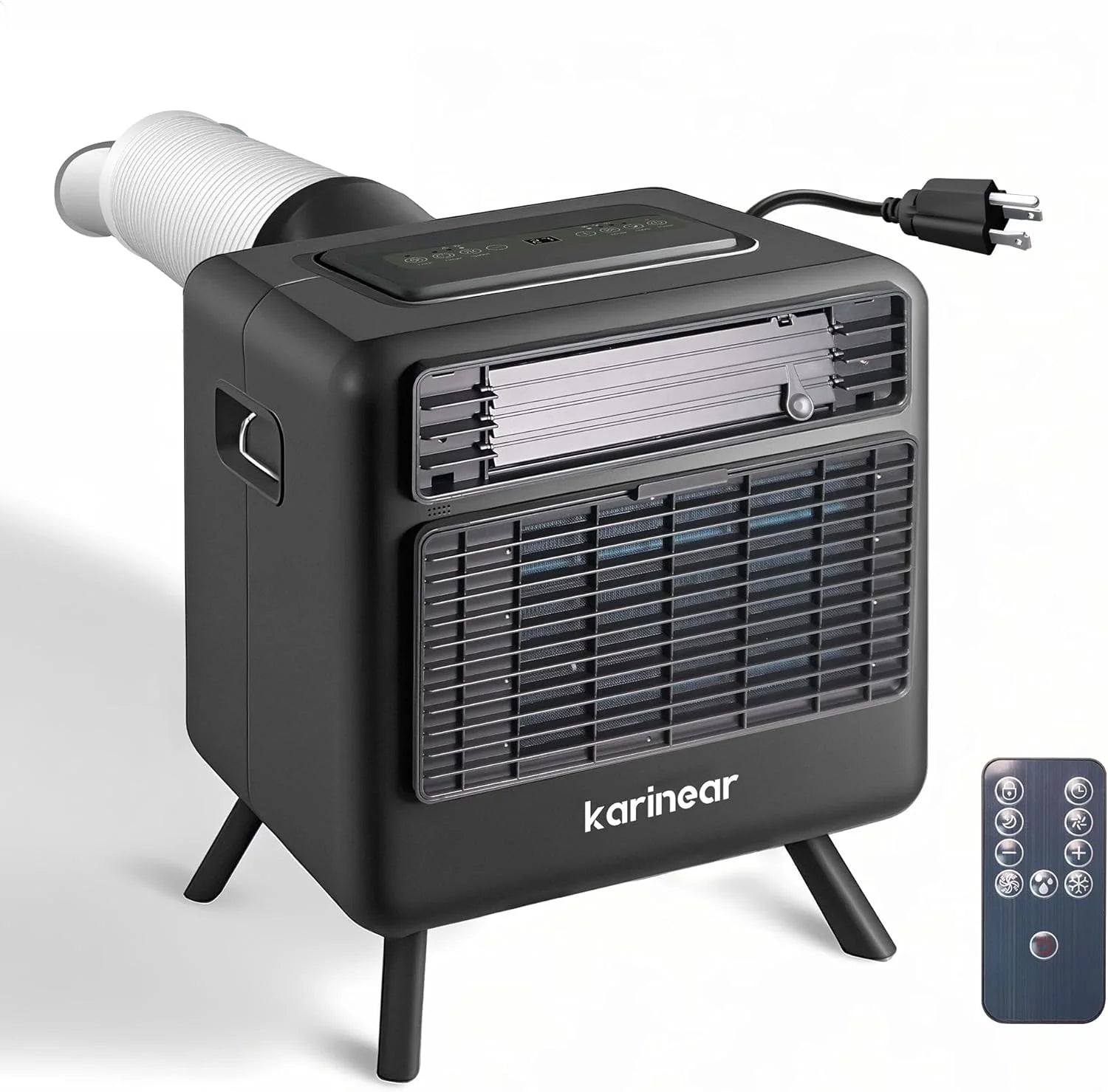 Portable Air Conditioners for Camping, Tent Air Conditioner, 3300BTU, 436W AC Unit Fast Cooling Down to 60°F, 3 Cooling Modes, 24 Hour Timer, Suitable for Camping, RVs, Outdoors and Indoors