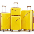 Luggage Sets 4 Piece Expandable Lightweight Suitcase 360 Degrees Mute Spinner Wheels PP Materials Durable TSA Lock Travel