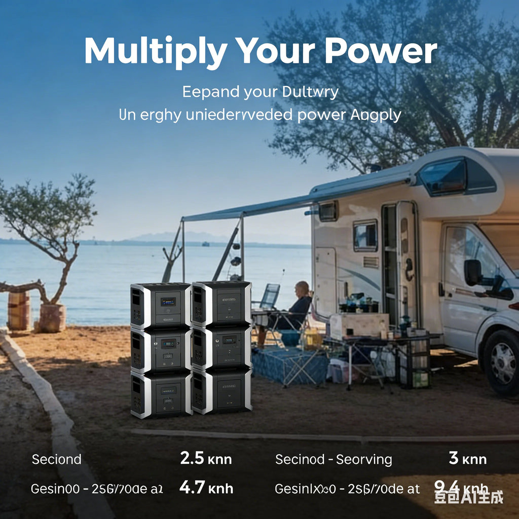 Dabbsson 1330Wh Portable Solar Generator with 120W Foldable Solar Panel, 1500W AC Outlets, LiFePO4 Battery Power Station for Hom