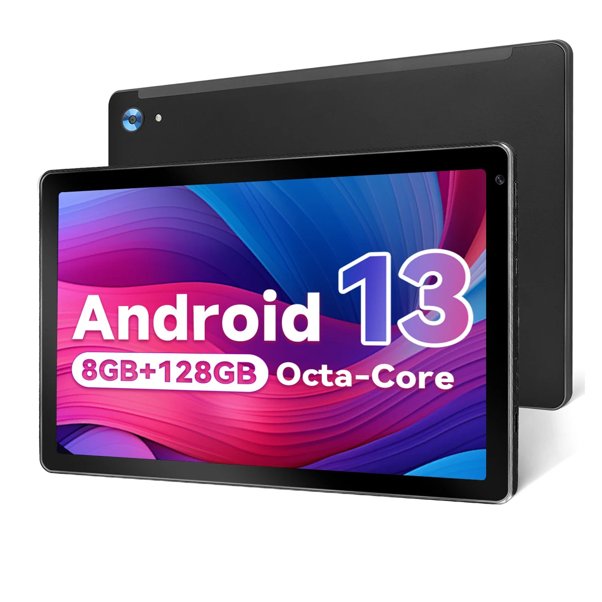 OC101 10.1 Inch Android 13 Tablet with Octa-Core Processor 8GB RAM 128GB ROM And 1TB TF Card Support HD Touchscreen PC Tablets