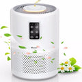 VEWIOR H13 True HEPA Air Purifier with Scented Sponge Sleep Mode Timer for Wildfire Smoke Pet Dust Pollen Odors
