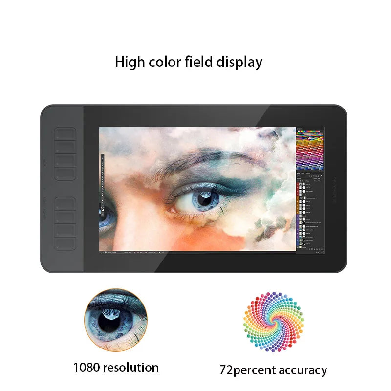 Gaomon 11.6 Inch Graphics Tablet with Screen PD1161 PD1220 Portable Digital Drawing Display Perfect for Beginners Painting