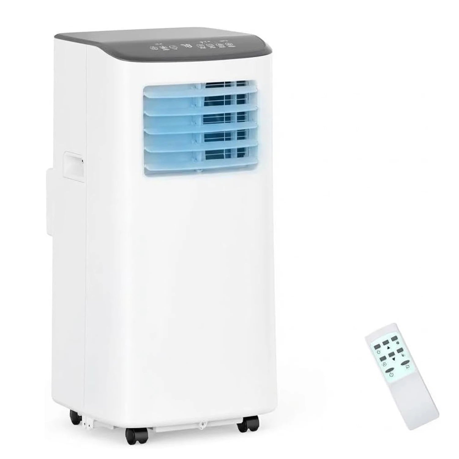 8,000 BTU Portable Air Conditioner Cools Up to 350 Sq.ft, 3-IN-1 Energy Efficient Portable AC Unit with Dehumidifier Fan Modes
