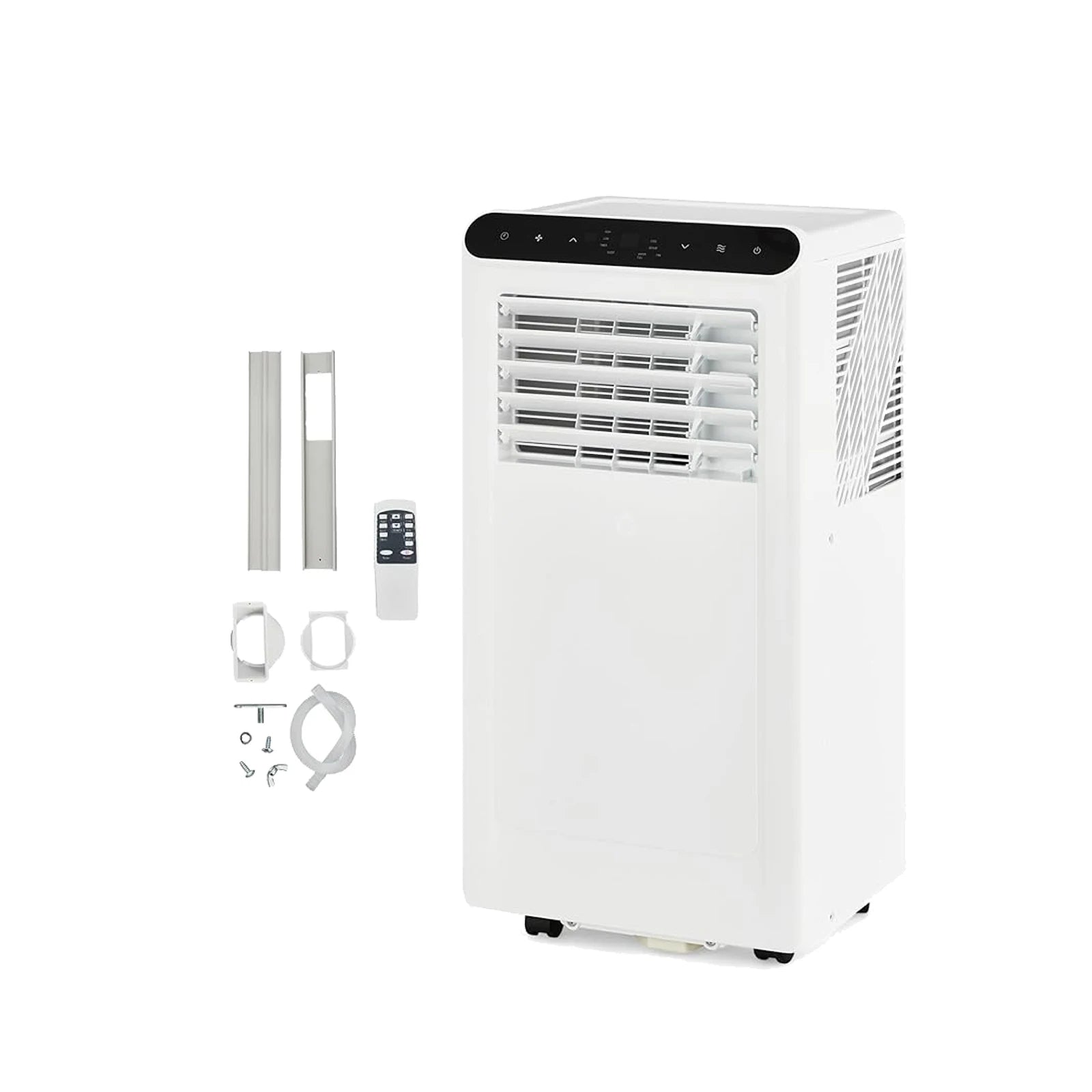 8000 BTU Portable Air Conditioner, Quiet 3-in-1 Indoor AC Combining Cooling, Dehumidification, 24H Timer,Complete Window Kit
