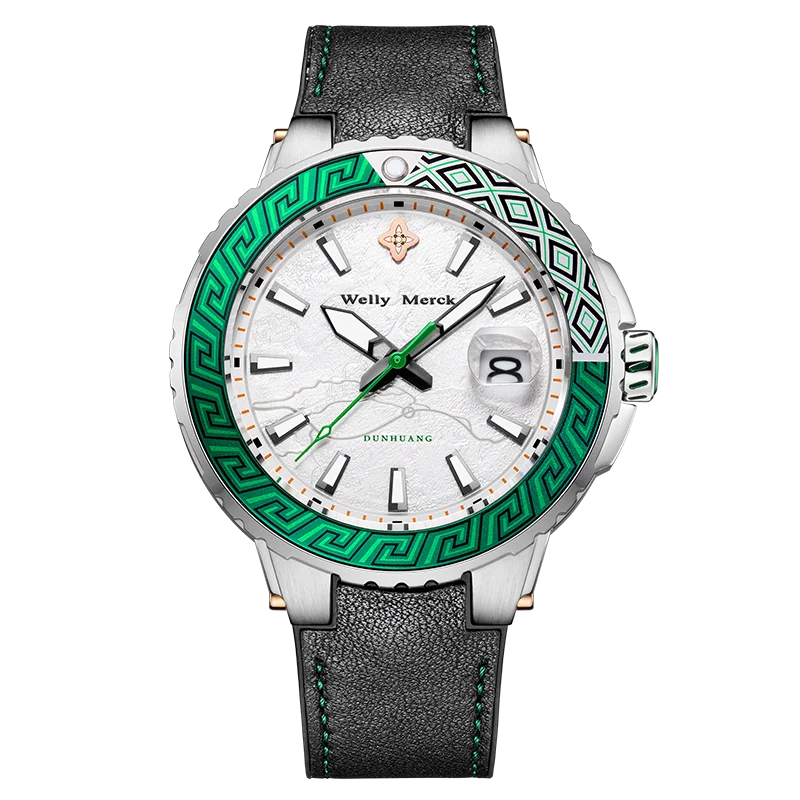 WM Watch Automatic Mechanical Original Brand Watches Limited EditionCollaboration Series Dive Welly Merck Wrist Watch For Man