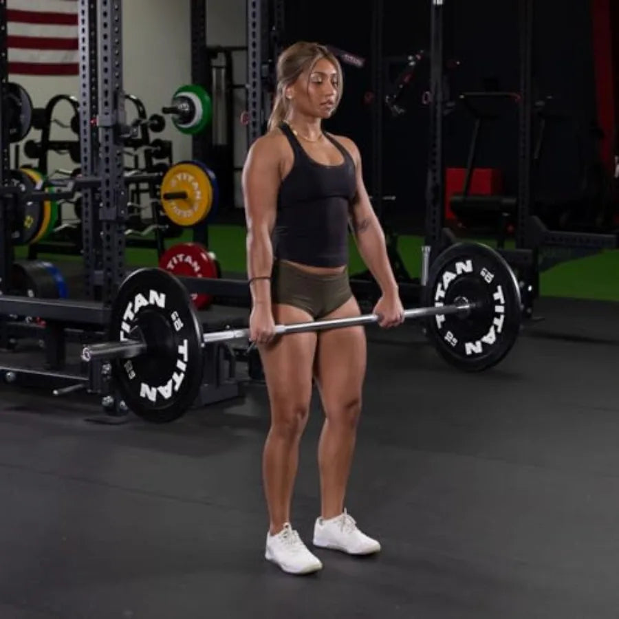Technique Training Barbell 6 FT Chrome Finish 15 KG 33lb 28MM Shaft Rated 500 LB Weightlifting Bar