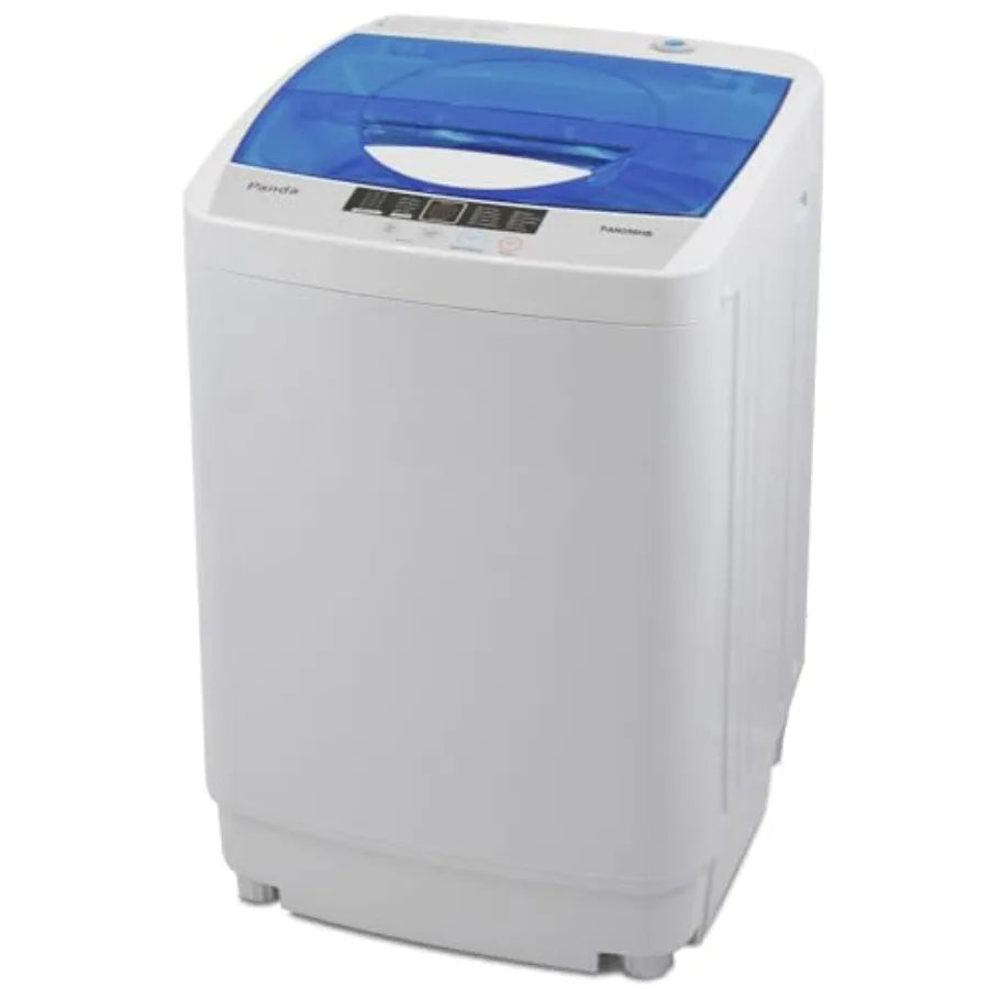 1.34 Cu.ft Portable Washing Machine Fully Automatic Top Load Laundry Washer with Built-in Drain Pump for rtment and Household 1