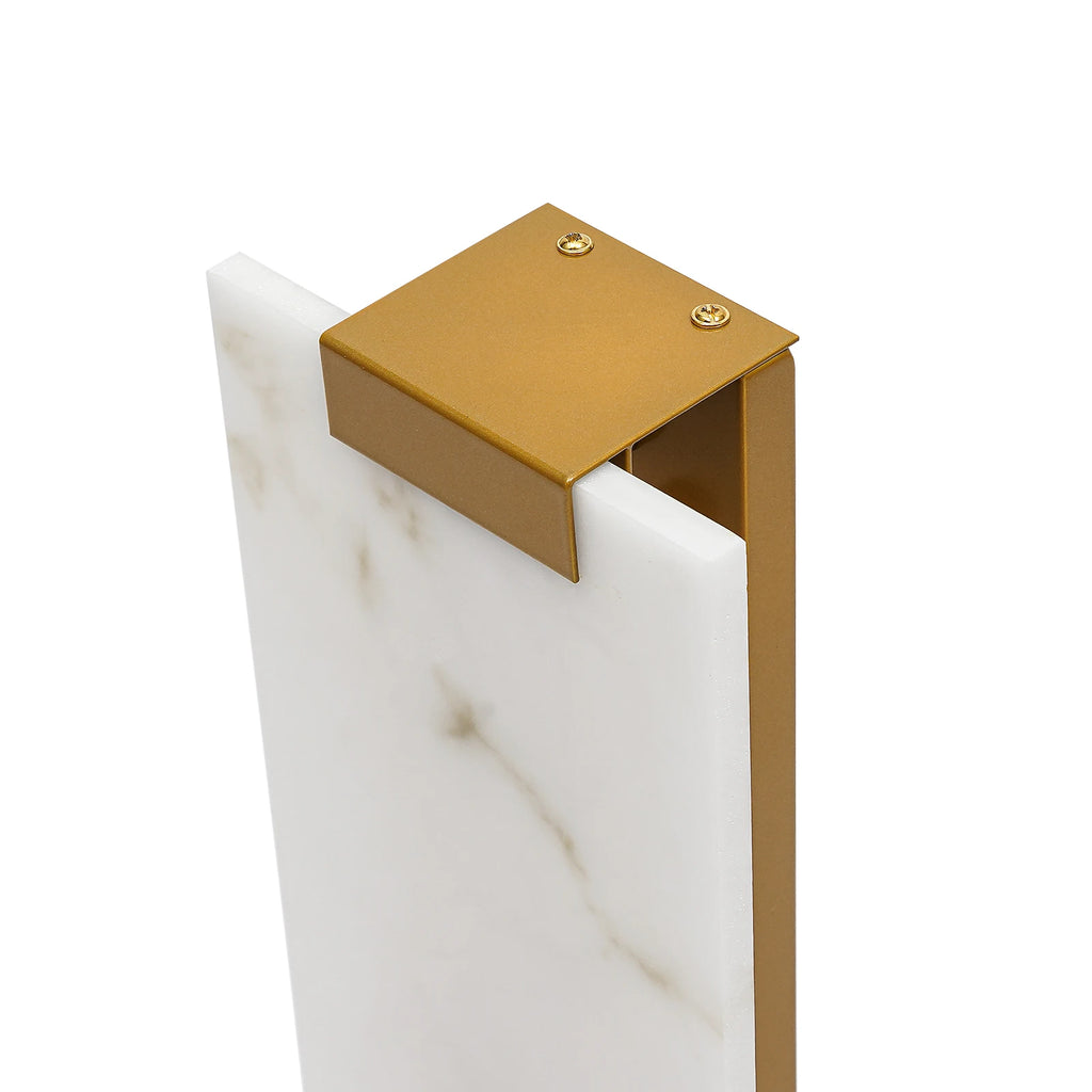 Hand-Carved Alabaster Sconce Rectangular G9 Light Wall Lamp Bedroom Kitchen US
