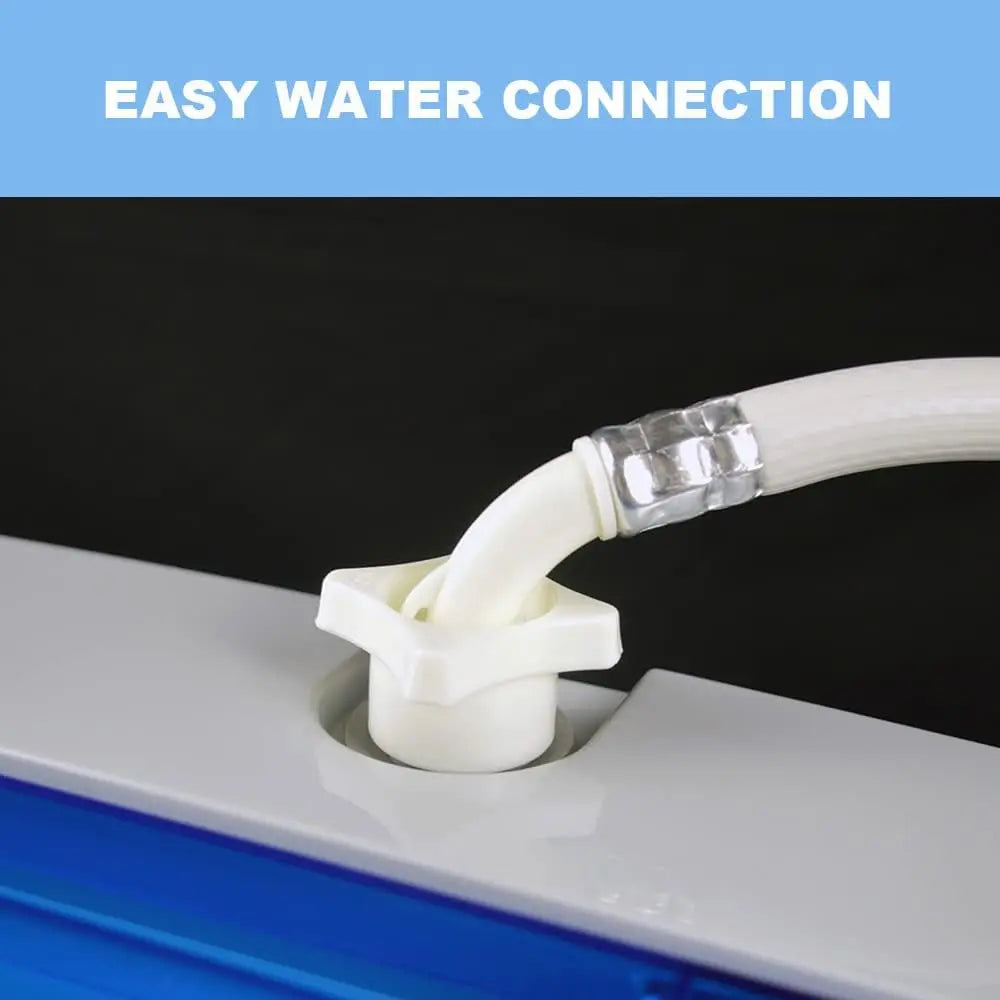Portable Washing Machine, Fully Automatic Top Load Washer with Drain Pump, 10 LBS Capacity for Apartment Use