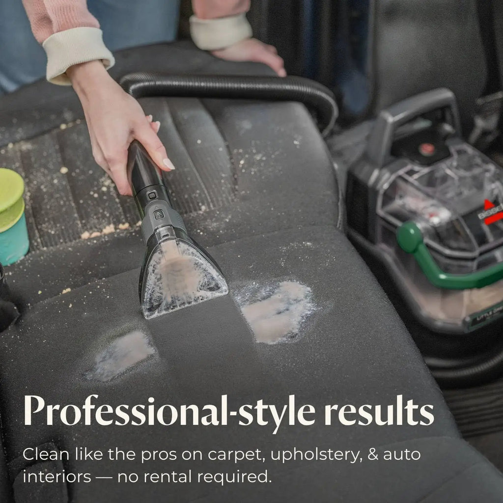 Portable Deep Cleaner for Carpets, Upholstery, and Cars with Strong Suction and Pet Stain Removal