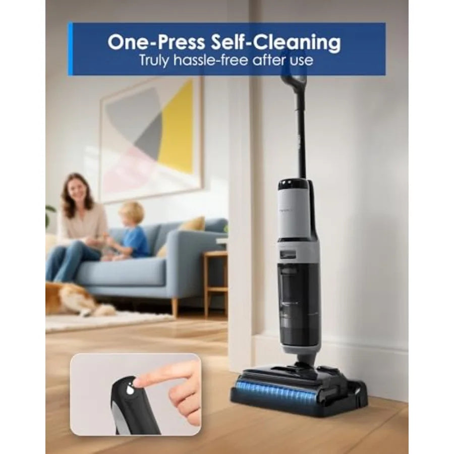Floor ONE i5 Stretch Wet Dry Vacuum Cleaner Vacuum and Mop in One Step 20kpa Powerful Suction 180° Lay-Flat Design Anti-Tangle