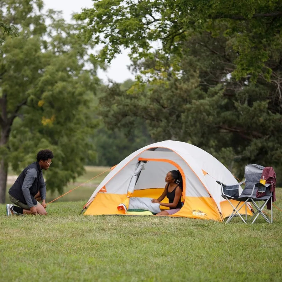 Tent for Family Camping Hiking and Backpacking 3 Person/ 4 Person/ 6 Person/ 9 Person Person Dome Camp Tents with Included Tent