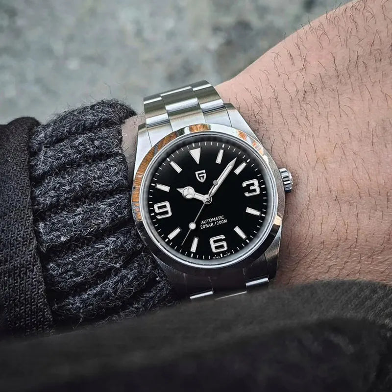 New PAGANI DESIGN Watch for Men Automatic Diver Men Watches Sapphire Glass Stainless Steel Waterproof Mechanical Wristwatch 2025