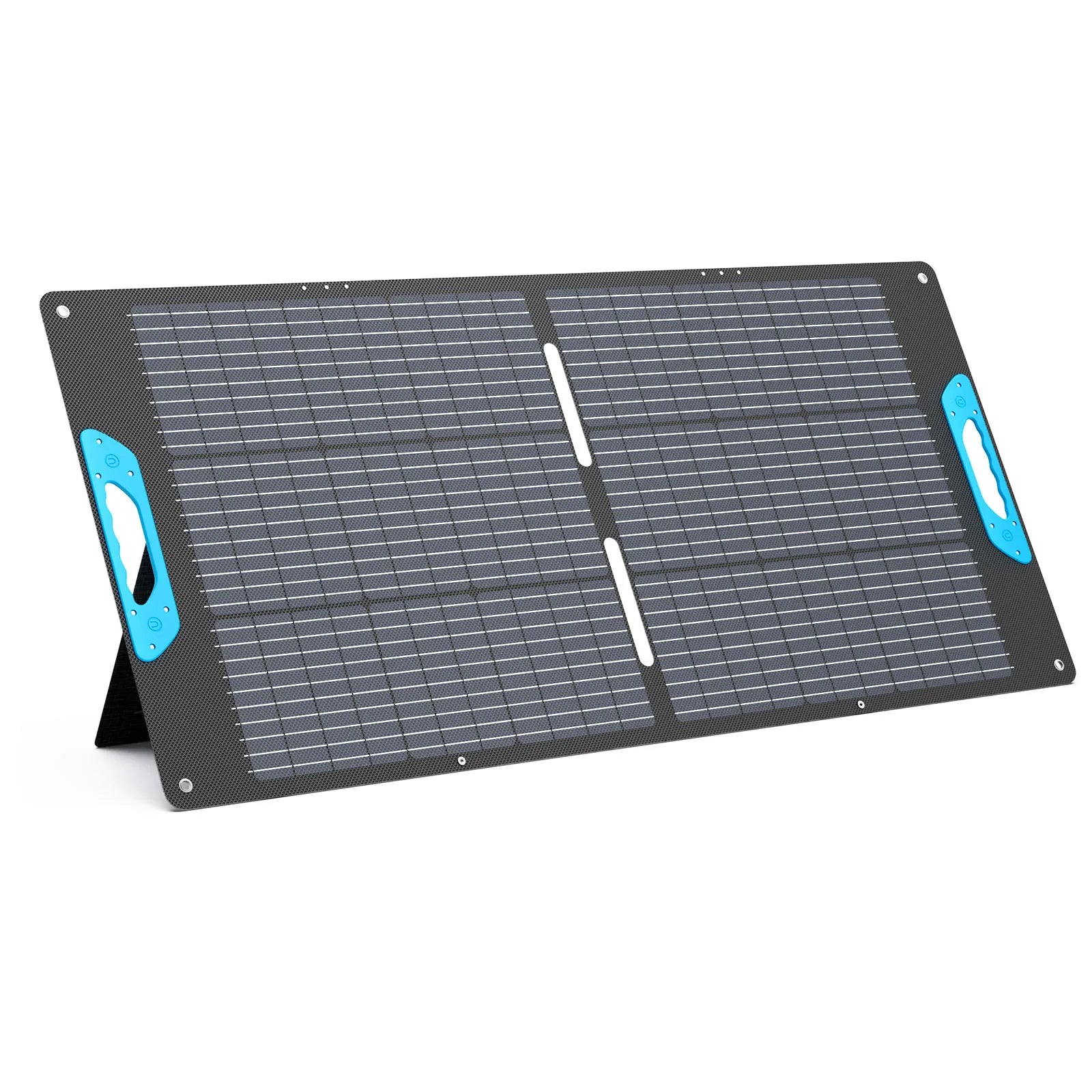 E-POWO Portable Monocrystalline Solar Panel Foldable ETFE Solar Charger Efficiency Waterproof for Power Station Camping Hiking