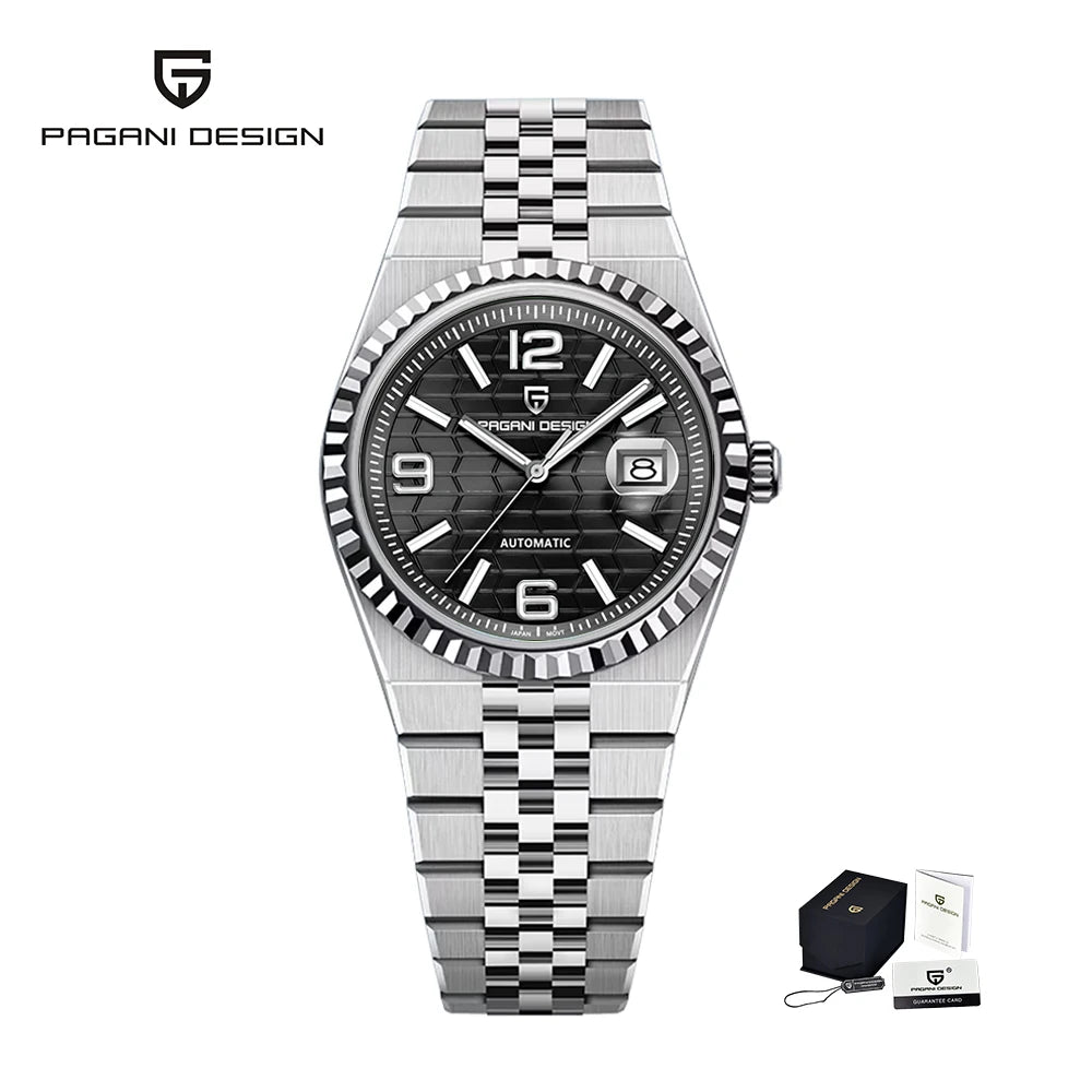PAGANI DEISGN 2025 New Mens Watches Miyota 8215 Automatic Mechanical Wristwatches Stainless Steel Watch 10Bar Relogio Masculino