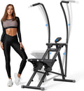 Stair Stepper for Home Gym Exercise, New Version Vertical Climber Machine for Full-Body Workout, Compact Folding Cardio Exercise