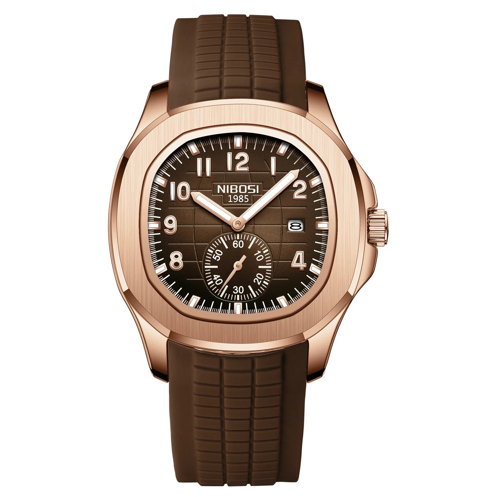 High-quality P-P Model 5711 ETA Automatic Cal. 240 Movement 9.9mm Ultra-thin Stainless Steel Case Sapphire Crystal 5BAR Water