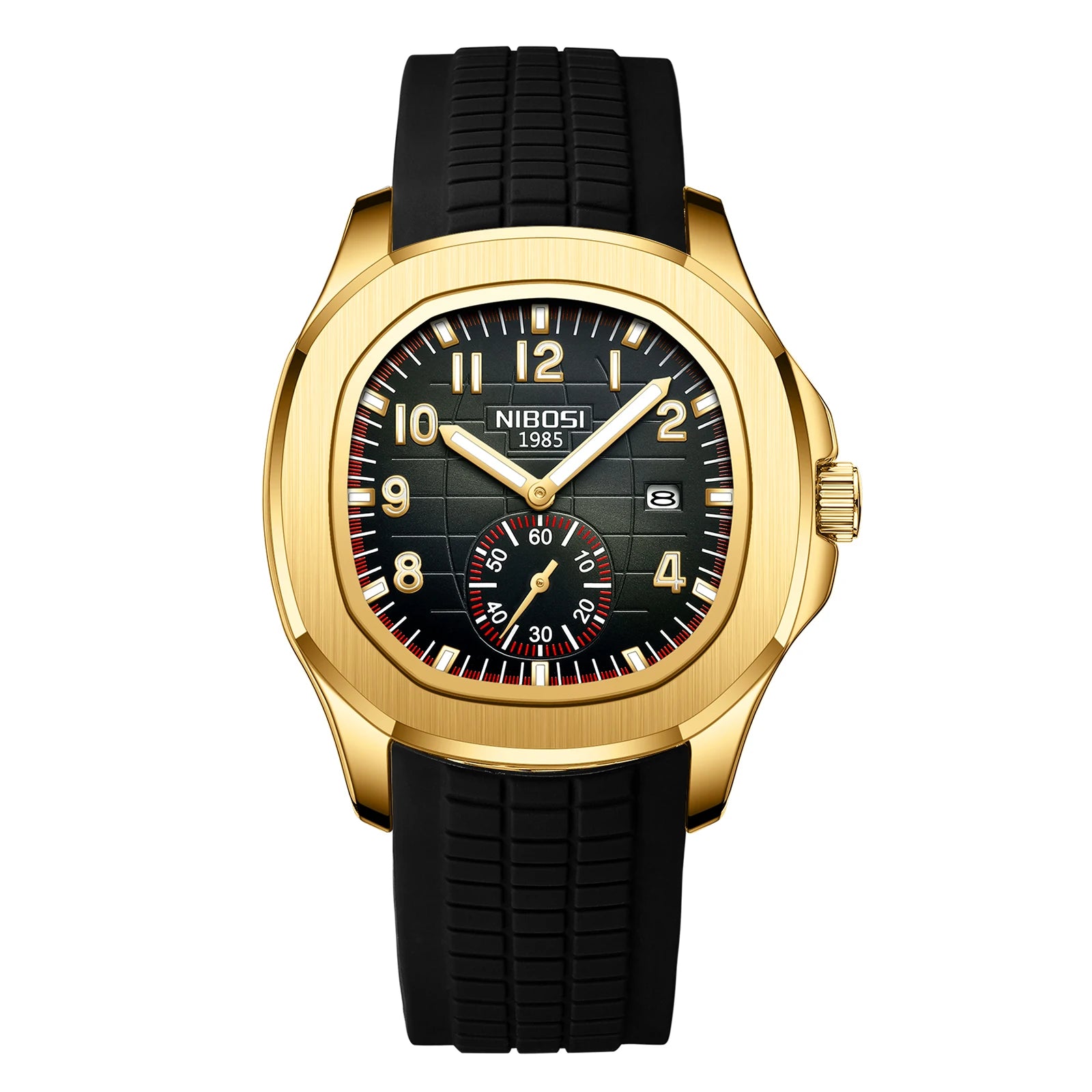 High-quality P-P Model 5711 ETA Automatic Cal. 240 Movement 9.9mm Ultra-thin Stainless Steel Case Sapphire Crystal 5BAR Water