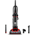 Extended Reach Bagless Upright Vacuum for Carpets and Hard Floors - Powerful, Lightweight, Corded for Home Use
