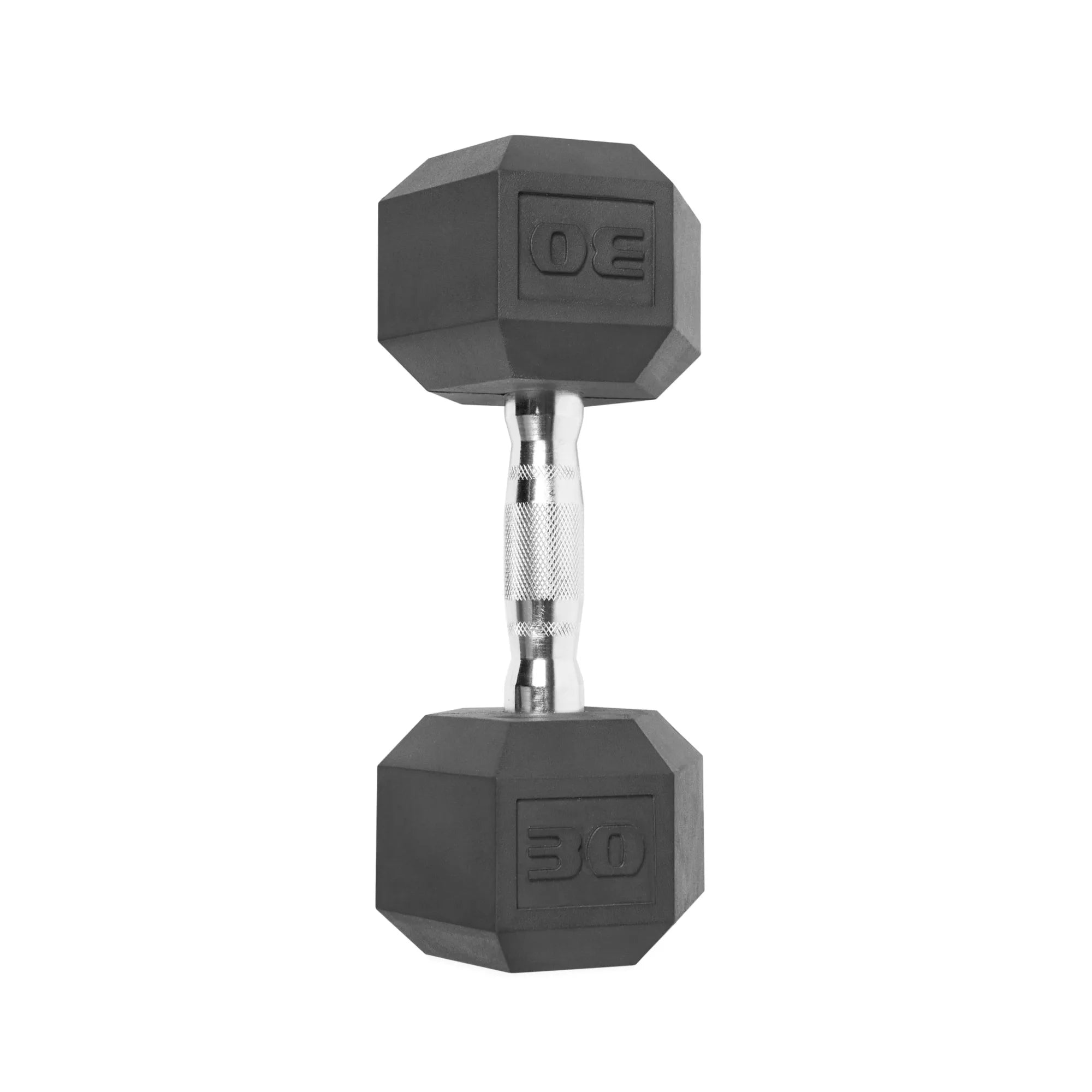 (2 pack)  Barbell Coated Hex Dumbbell, Single 30 lbs