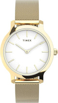 Elegant 34mm Analog Watch for Women with Modern Stylish Design