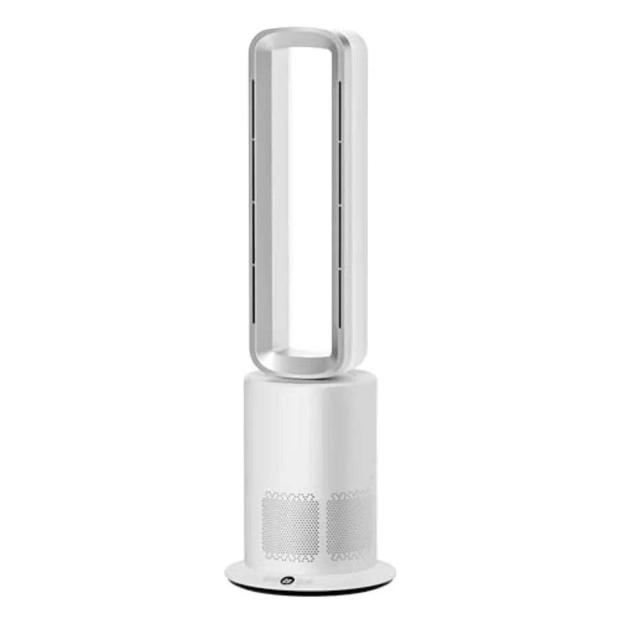 TP09Pro Commercial Bladeless Tower Fan 3-in-1 Air Purifier Space Heater Cooling Fan with Remote Control HEPA H13 Filtration for