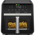 7-in-1 9 Qt Air Fryer with XL Viewing Window Basket for Crispy and Even Cooking, Bake, Broil, Reheat, Dehydrate, Roast, and Keep