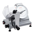 10 Inch Electric Meat Slicer 670W Dual Power Fully Automatic Food Slicer with Stainless Steel Blade 0-16mm Adjustable Thickness