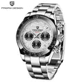 PAGANI DESIGN V2 40MM Classic Fashion Business Quartz Watch Multi Time Zone Chronograph Sapphire Glass Quartz Watches for men