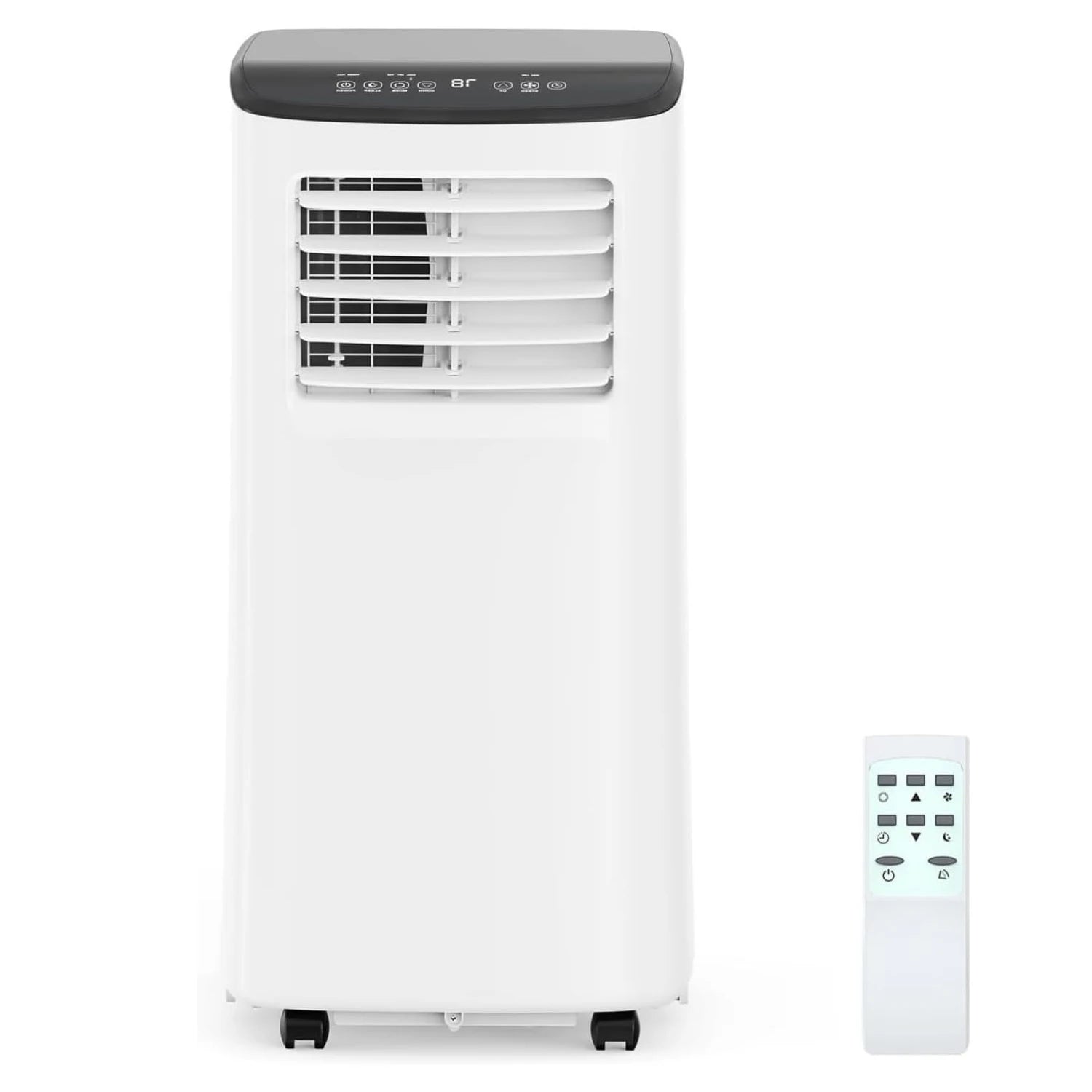 8,000 BTU Portable Air Conditioner Cools Up to 350 Sq.ft, 3-IN-1 Energy Efficient Portable AC Unit with Dehumidifier Fan Modes