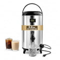 Electric Hot Drink Dispenser with Temperature Display 304 Stainless Steel Heating Plate 12L 3.2 Gallon Heated Beverage Dispense