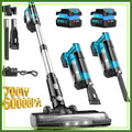 700W Cordless Vacuum Cleaner 8000mAh, Brushless Stick Vacuum 3 Modes 6-in-1 for Pet Hair Hardwood Floor