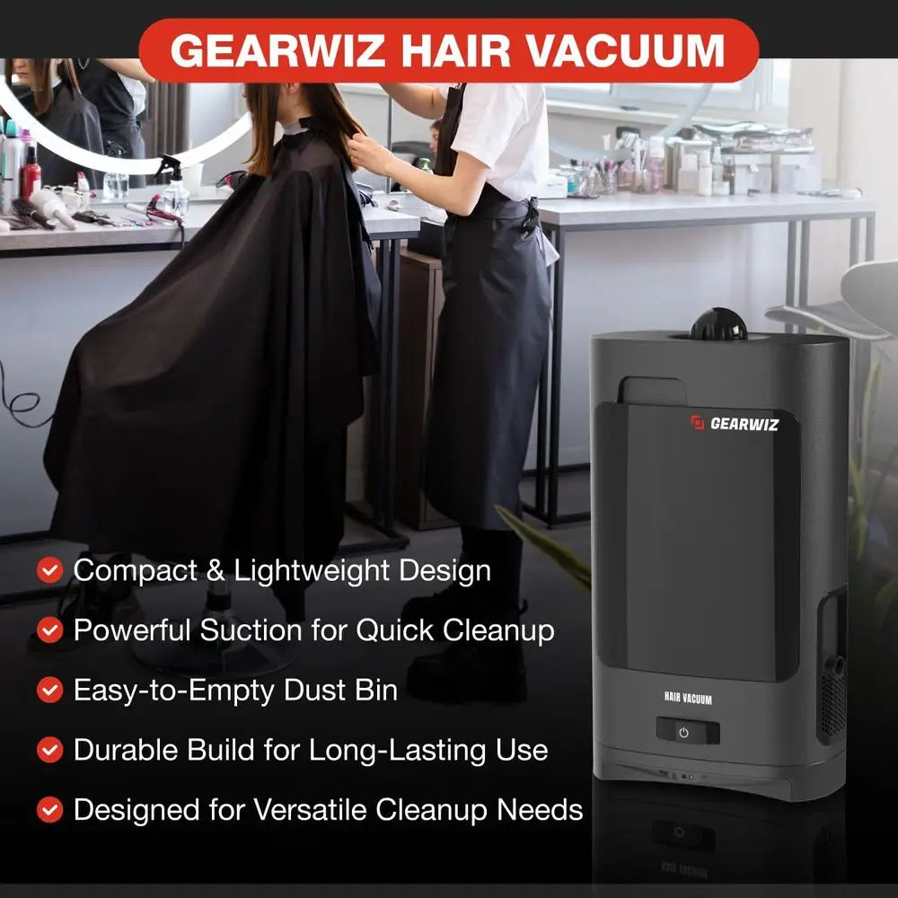 1400W Automatic Vacuum Dustpan - Cordless Electric Cleaner for Pet Hair & Debris in Home and Office