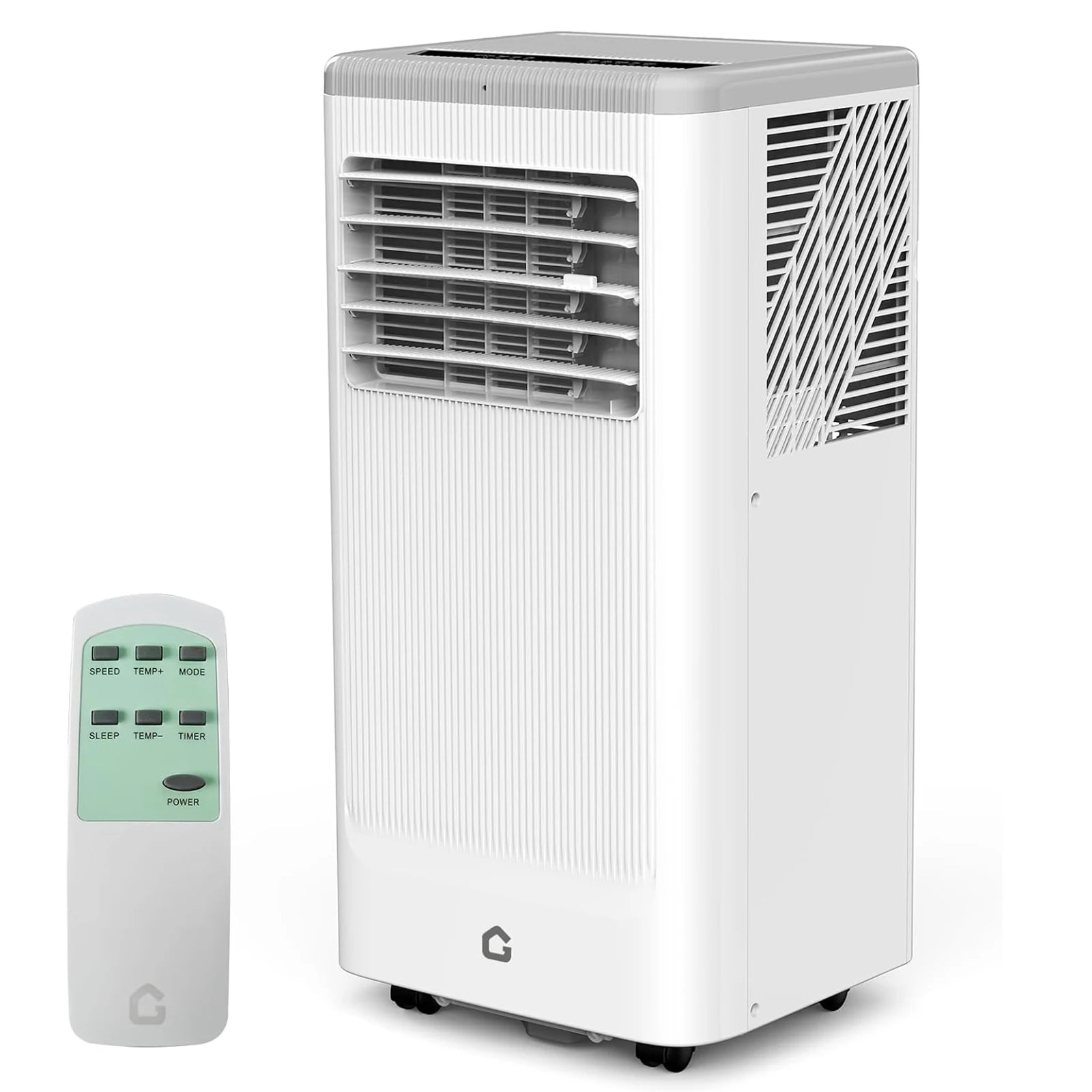 10000 BTU Portable Air Conditioner, 3-In-1 Cooling Dehumidifier & Fan For 450 Sq.Ft Room, Quiet AC Unit With Remote & Window Kit