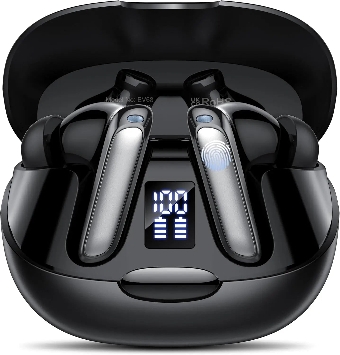 AI Translator Earbuds: 3-in-1 Real-Time Translation with 7 Modes, Bluetooth 5.3 for Travel & Business