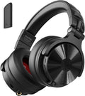 Studio Max Wireless DJ Headphones: 120H Playtime, Low-Latency, Hi-Res Audio, Dual-Mic ENC for Gaming PC and Studio Guitar