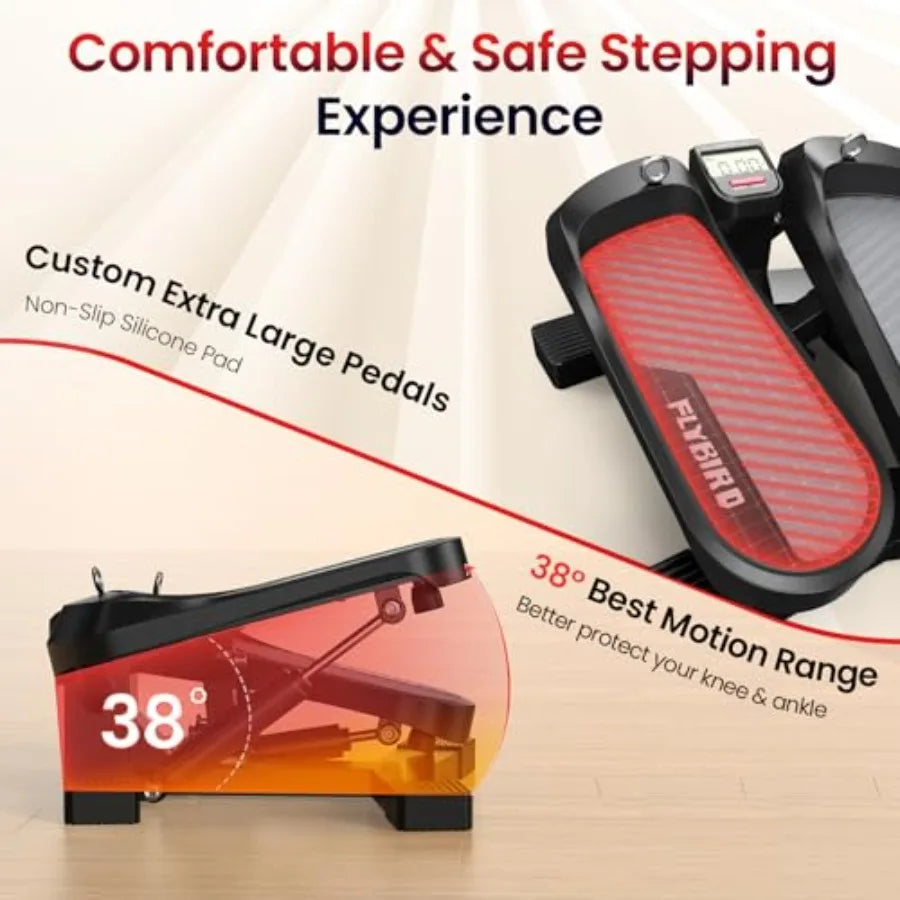 Stair Stepper Machine for Home Workout Stepper for Cardio Legs Hips Glutes Fitness Equipment for Men and Women