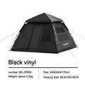 BLACKDOG Camping Tent 15D Outdoor Automatic Portable Quick-Open Room-Style Tents Vinyl Thickened Rainproof Camping Equipment