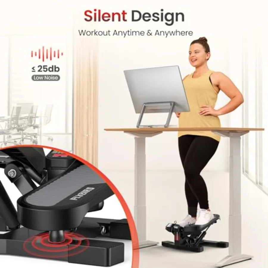 Stair Stepper Machine for Home Workout Stepper for Cardio Legs Hips Glutes Fitness Equipment for Men and Women