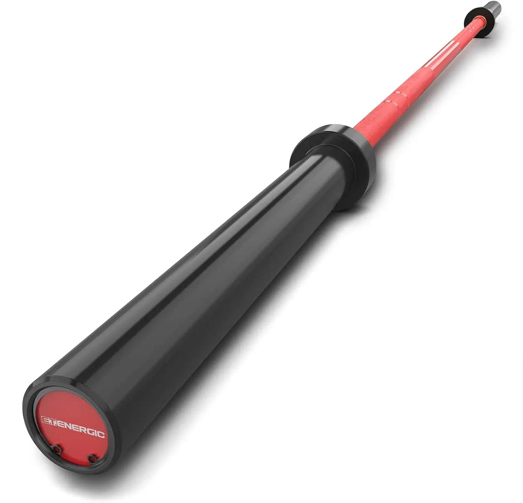 7ft Barbell 20KG Bar Load 700lbs Capacity Available Men's Barbell with Hard Chrome Sleeves for 2" Plates, 2 Inch Barbell Bar for