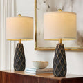 Small Table Lamps for Living Room Bedroom Lamps Set of 2 Ceramic Modern Boho Bedside Lamps Night Stands Farmhouse Vintage Nights
