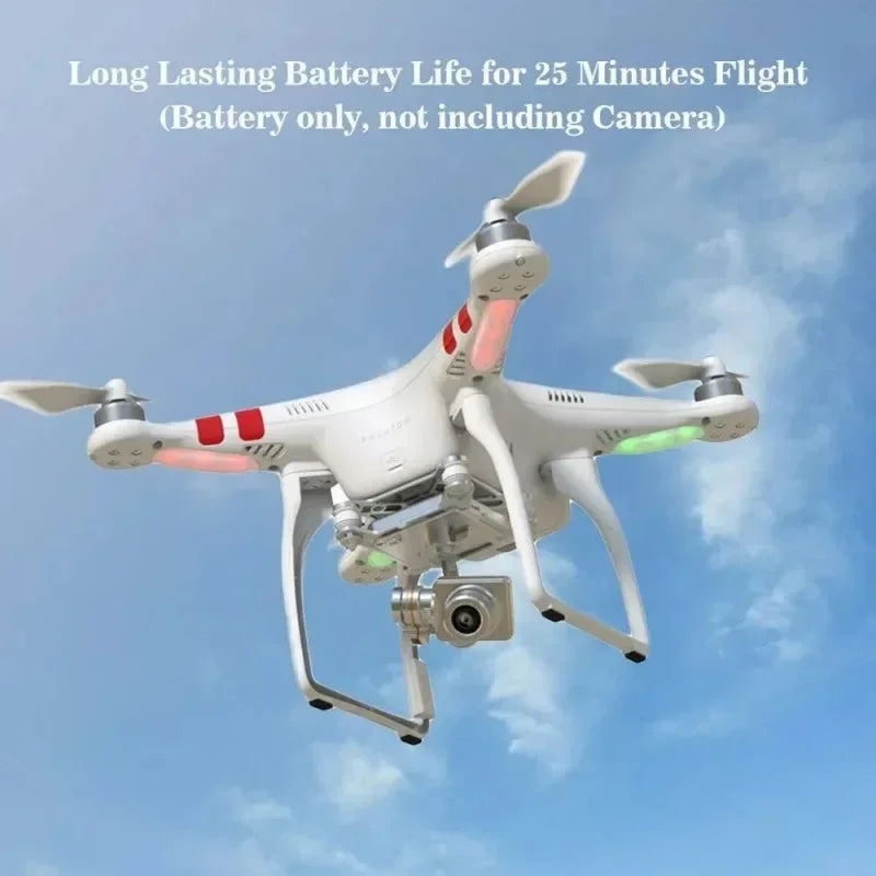 11.1V 6000mAh Li-polymer Drone Battery for Phantom 2, Phantom 2 Vision, Phantom 2 Vision Plus High Quality Compatible Battery