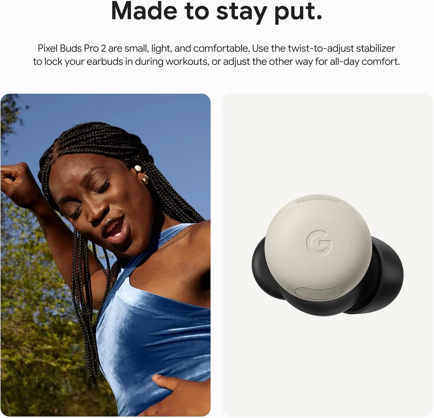 Google Pixel Buds Pro 2 Wireless Earbuds with Active Noise Cancellation Bluetooth Headphones