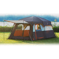 Extra Large Tent 6-10-12-14 Person Style-B Family Cabin Tents with 2 Rooms 3 Doors and 3 Windows Featuring Mesh Panels Straight