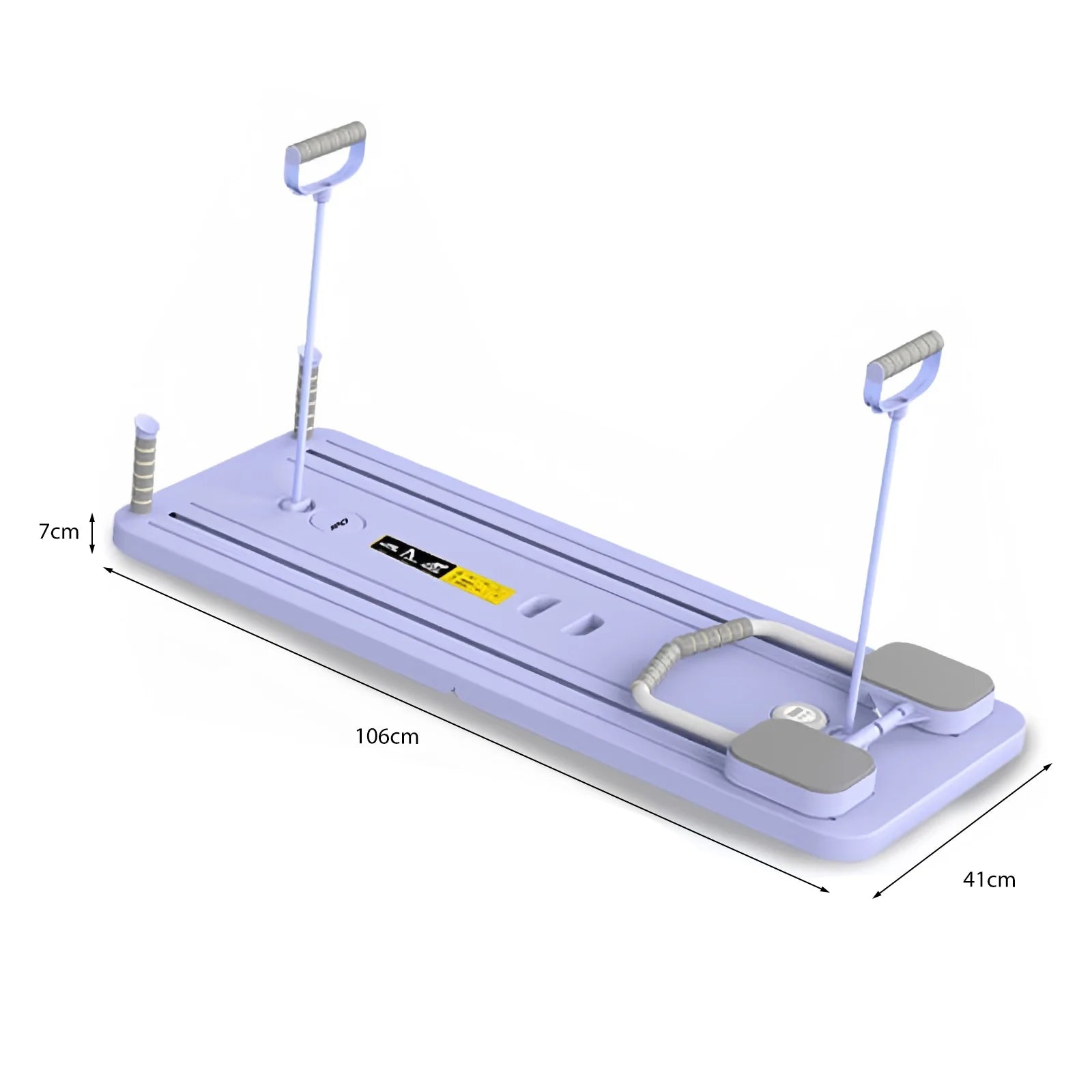 Multifunctional Fitness Board Abdominal Board Push Up Plate Pilates Board Ab Board Reformer Fitness Core Workout Equipment