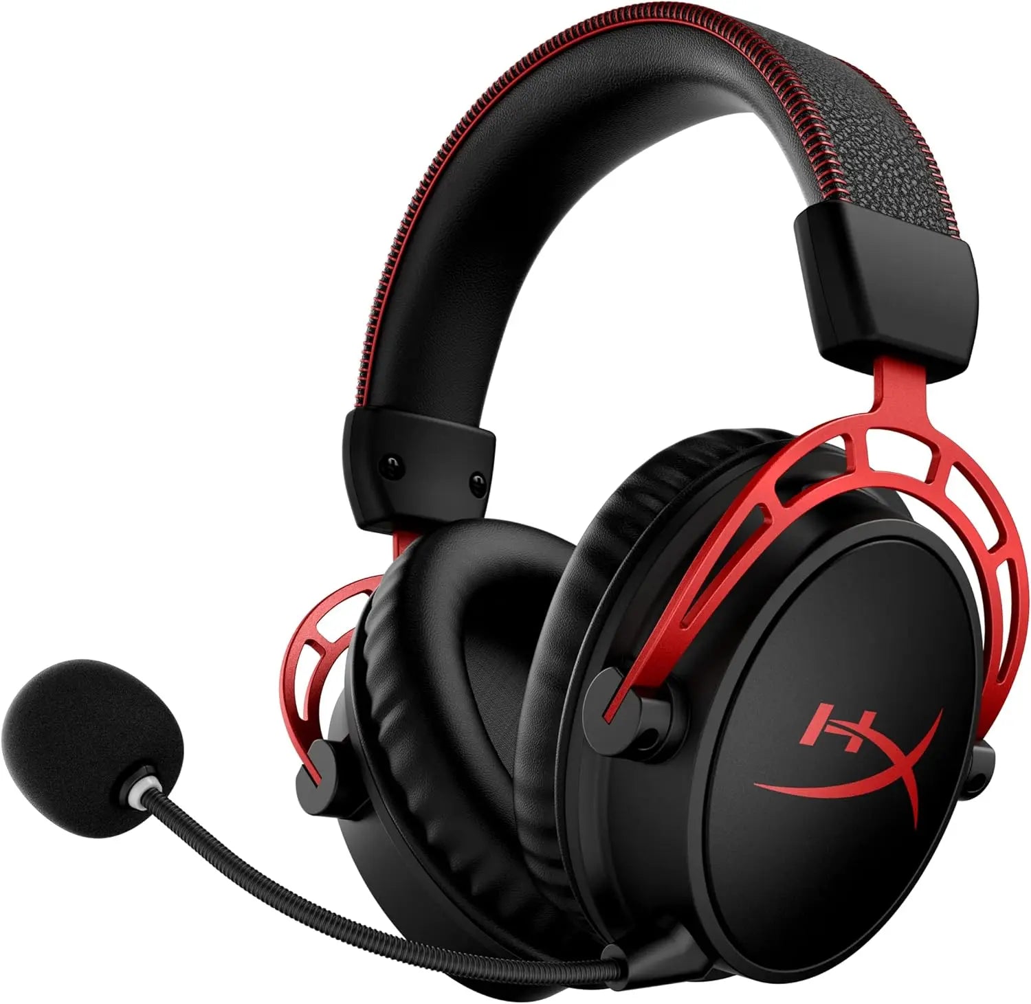 Wireless Gaming Headset with 300-Hour Battery, DTS Spatial Audio, Noise-Canceling Mic, Aluminum Frame