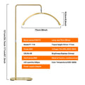 Fosoto Multi-directional Ring Light Lamp Half Moon Light For Eyelash Tattoo Salon Photography Live Streaming Studio Video Record
