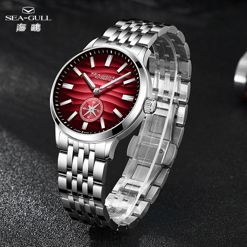 Seagull Automatic Mechanical Watches Waterproof Business Luminous Men's Watches Watch Natural Series US Local Delivered 6180 Hot