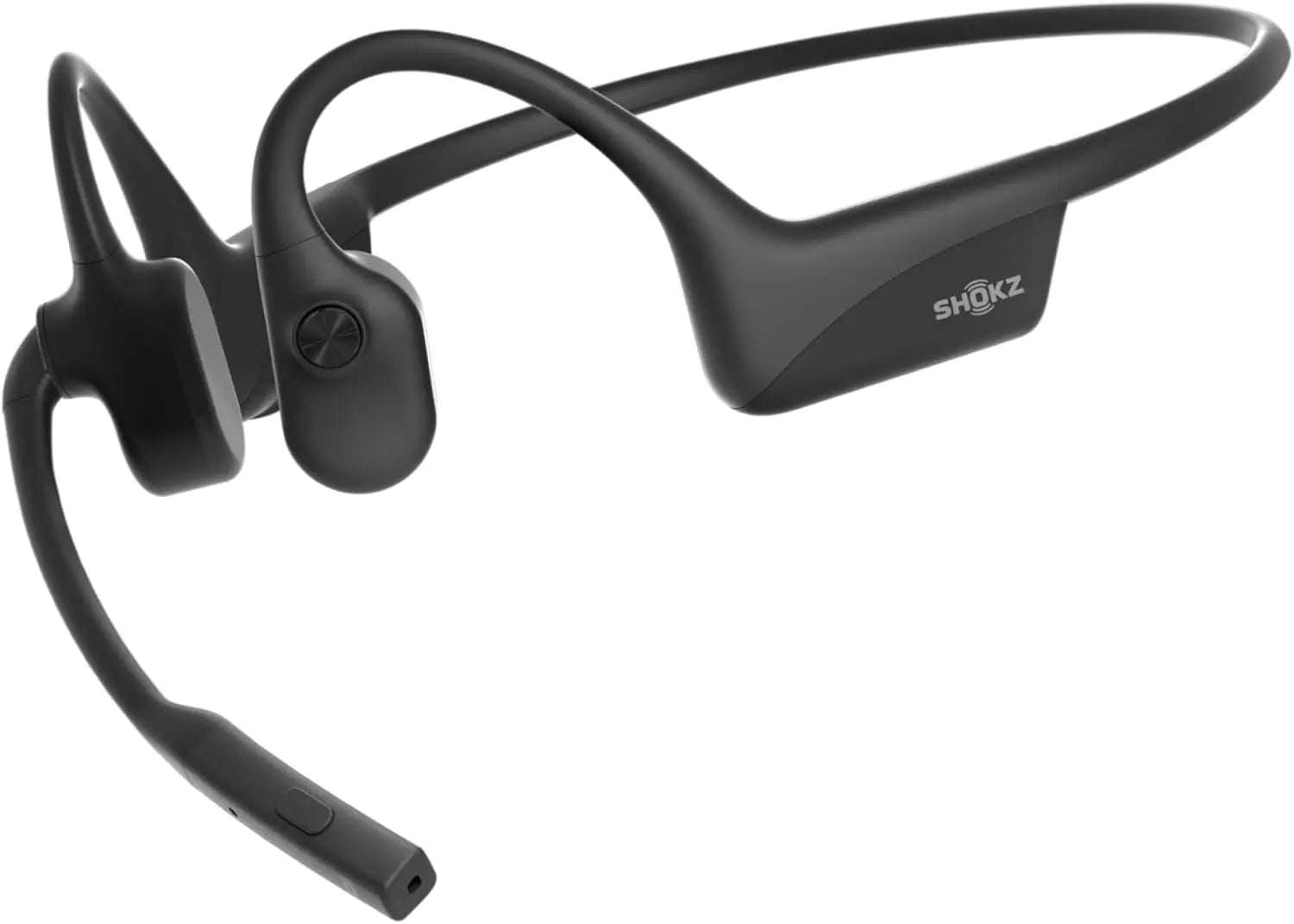 2025 Upgrade Open-Ear Bone Conduction Headphones, Wireless Bluetooth with Noise Canceling Mic, 16H Talk Time for Work Calls