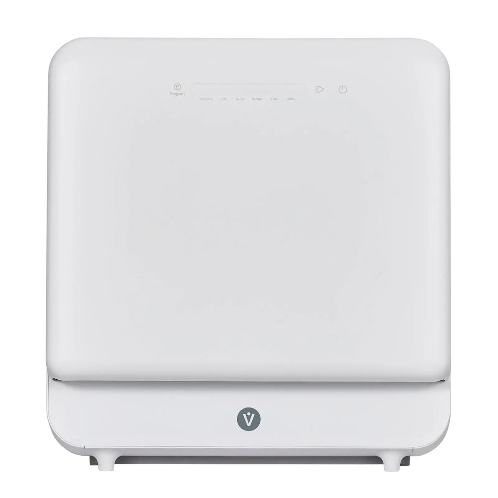 Portable Mini Dishwasher With 5L Water Tank, 162℉ High-Temp & 6 Modes Dishwasher For Apartments, RV, Kitchen, 20V/900W